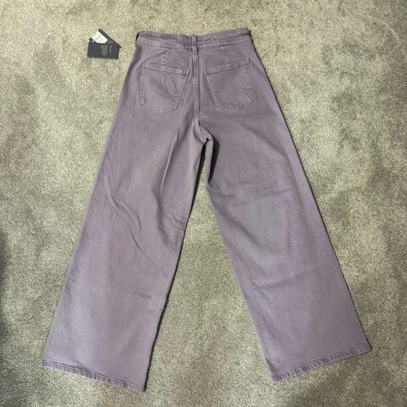NWT Universal Thread Lavender High-Rise Sailor Wide Leg Jeans Size 4 - Picture 2 of 8